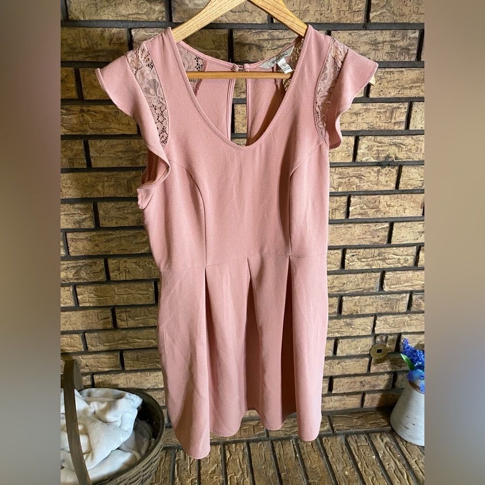 Blush pink dress
